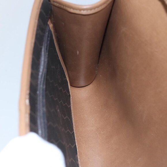 Christian Dior Honeycomb Canvas Shoulder Bag PVC Black - Picture 13 of 16